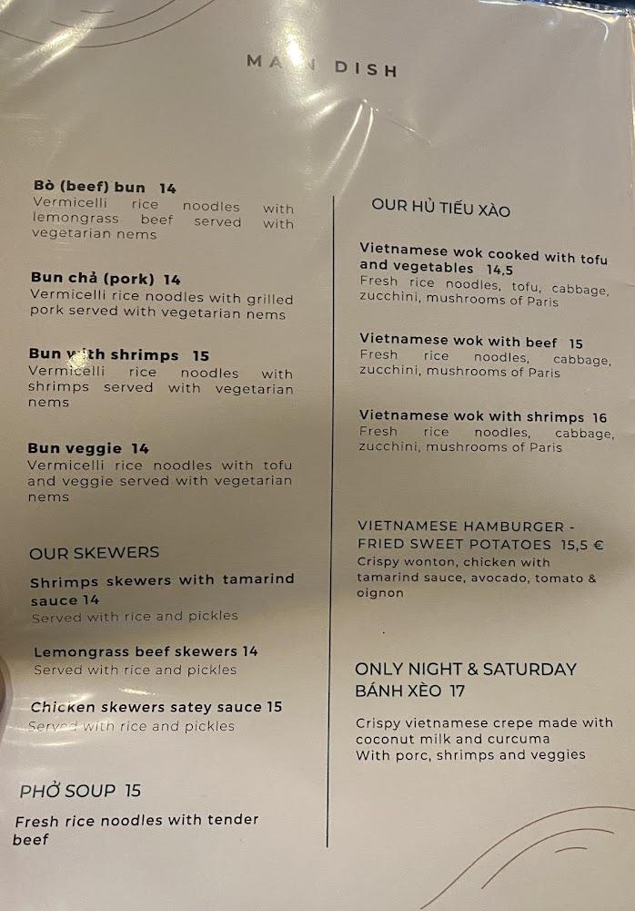 Entre 2 Rives - Menu Image 2